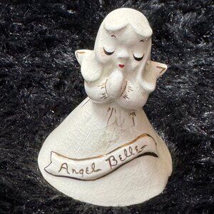 VINTAGE BY ROBYN SIKKING 1950'S  Angel White Bone China  3" Tall